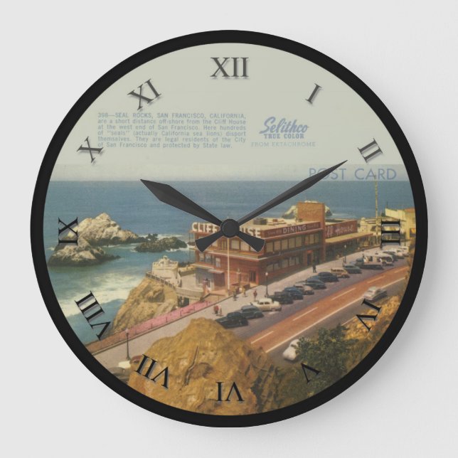 California Clock - Cliff House, San Francisco Stor Klocka (Framsida)