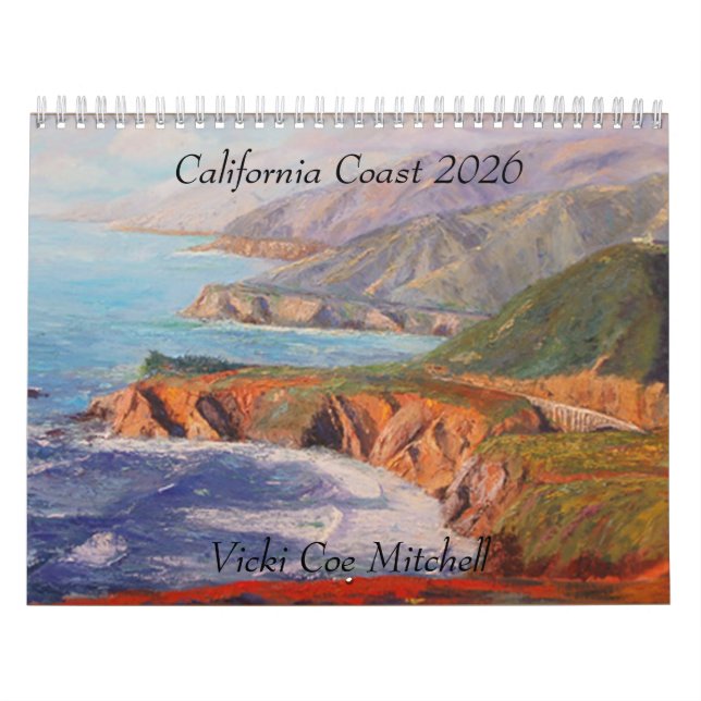 California Coast 2026 Calendar Kalender (Omslag)