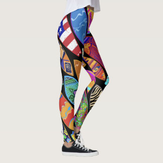 California Coast Surfboards  Leggings