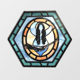 California Condor Goddess Window Cling