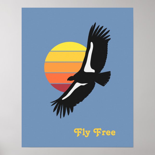 California Condor Poster (Framsidan)