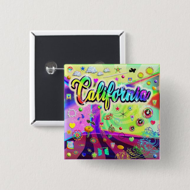 California Cool Energy-knapp Knapp (Framsida & baksida)