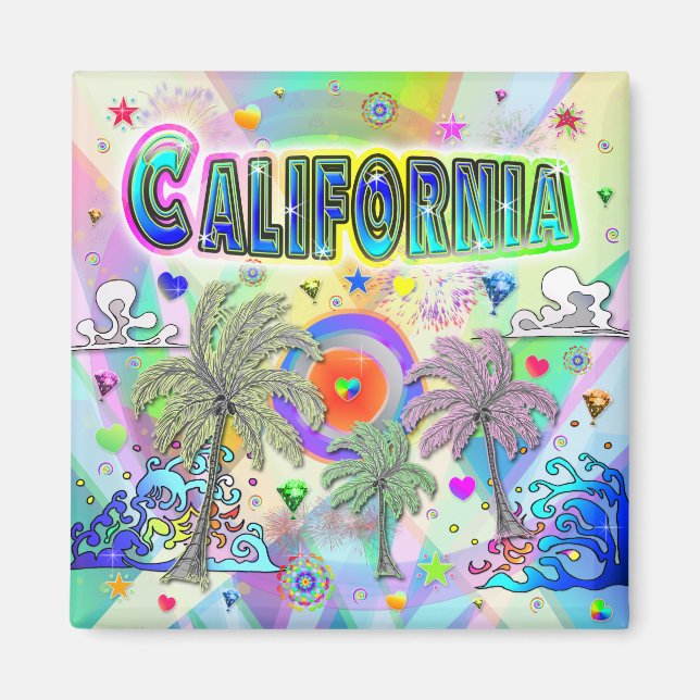 California Deep Dream Magnet (Framsidan)