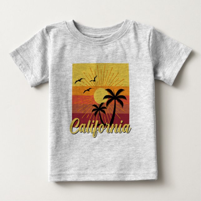 California Design - Baby Bra Jersey T-Shirt (Framsida)