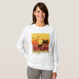 California Design - Grundläggande långärmad t-shir T Shirt