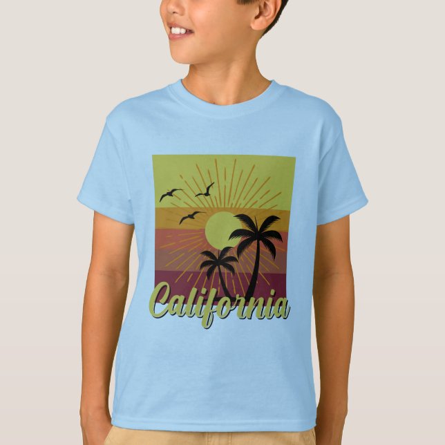 California Design - Kids Basic T-Shirt (Framsida)
