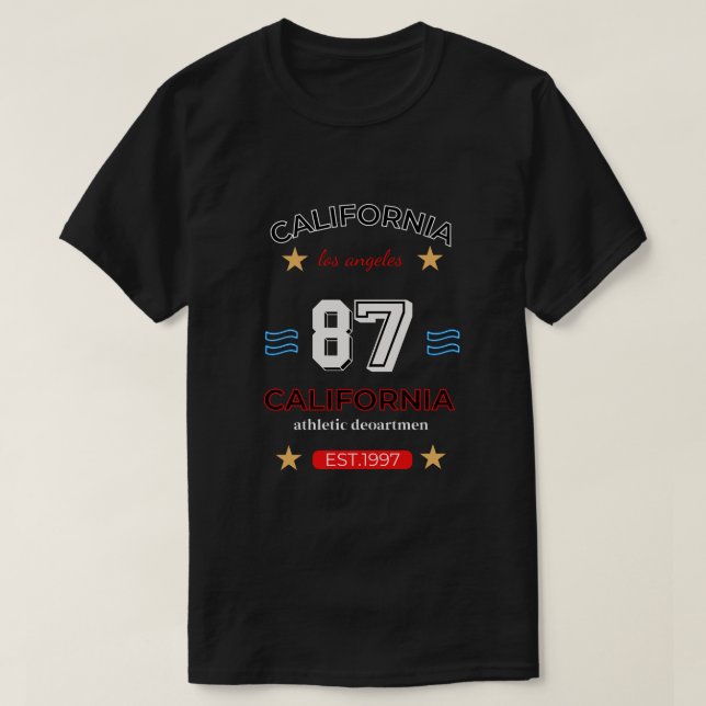 California Design T Shirt (Design framsida)