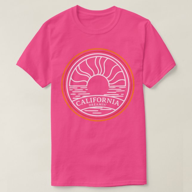 California Dreamin 1 T Shirt (Design framsida)