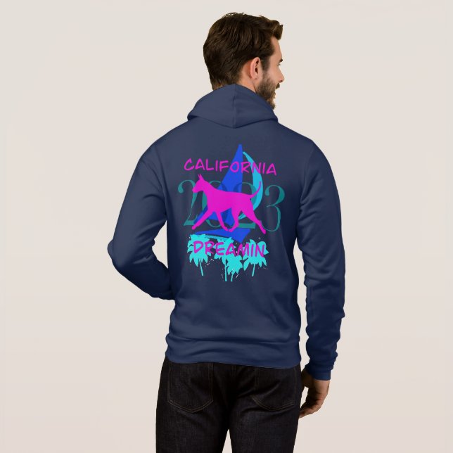 California Dreamin 2023 AHTCA National Hoodie T Shirt (Hel baksida)