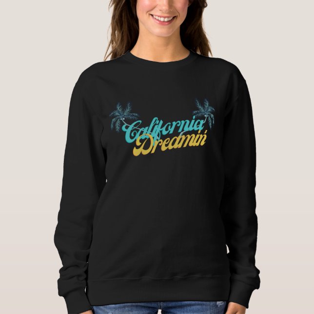California Dreamin Beach Life T Shirt (Framsida)