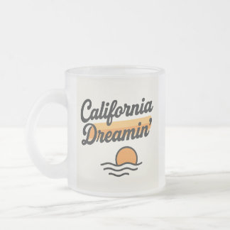 California Dreamin Frostad Glasmugg