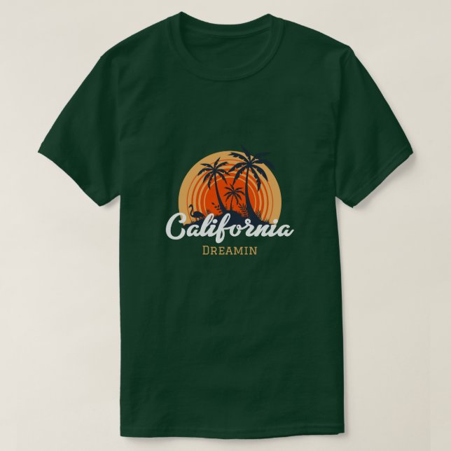 California Dreamin T Shirt (Design framsida)