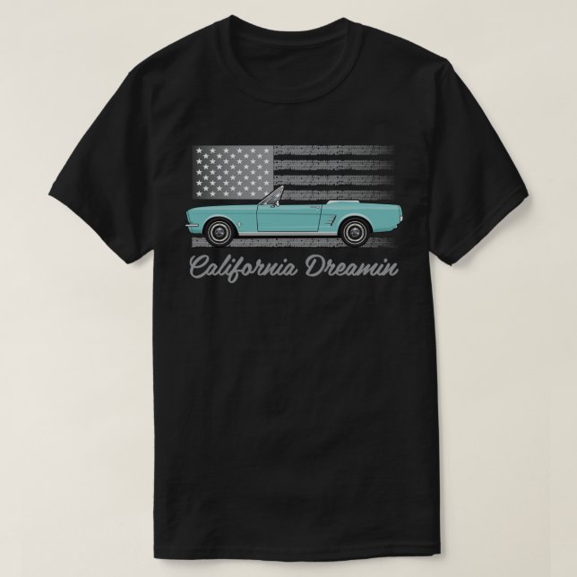 California Dreamin T Shirt (Design framsida)