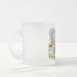 California Dreaming Frostad Glasmugg