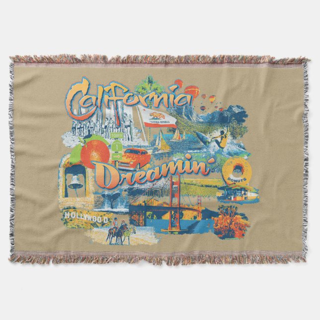 California Dreaming Home Decor Filt (Framsidan)