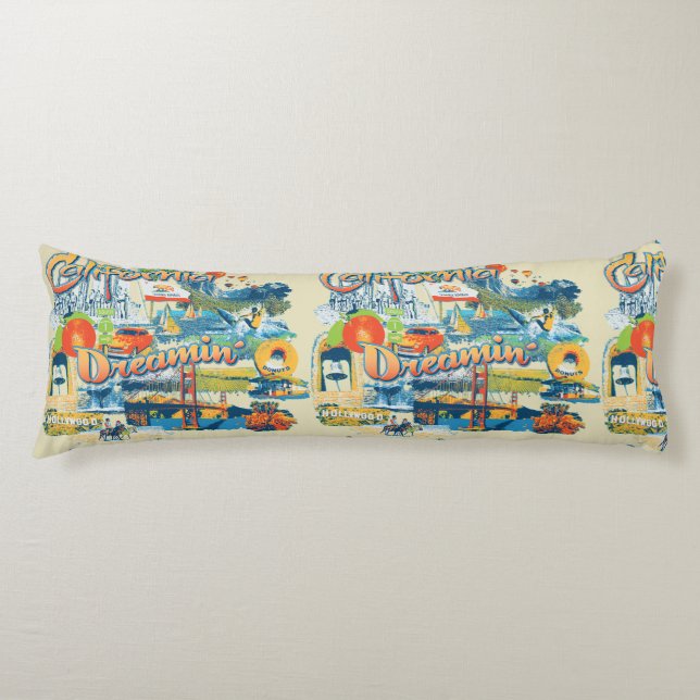 California Dreaming Home Decor Kroppskudde (Framsidan)