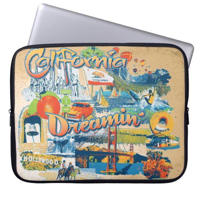 California Dreaming Laptop Fodral (Framsidan)