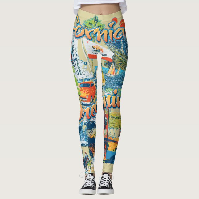 California Dreaming Leggings (Framsida)