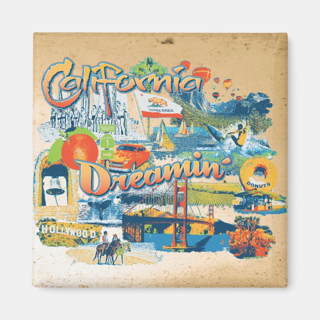 California Dreaming Magnet (Framsidan)