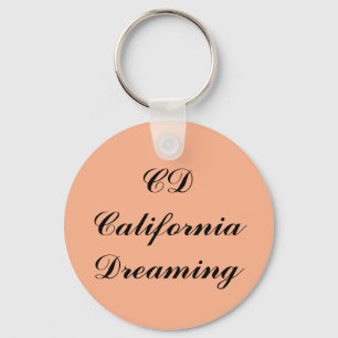 California Dreaming Monogram Nyckelring