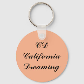 California Dreaming Monogram Nyckelring