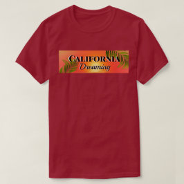 California Dreaming | Röd | Unisex T-Shirt
