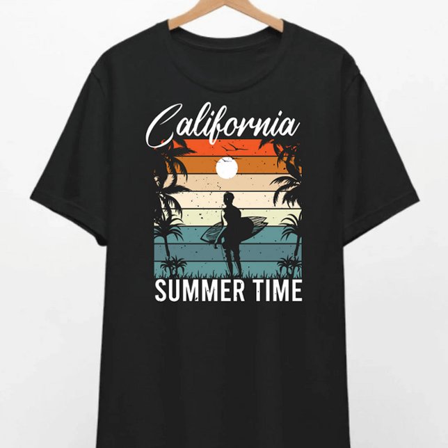 California Dreaming Sunset Surfa T-Shirt (Skapare uppladdad)