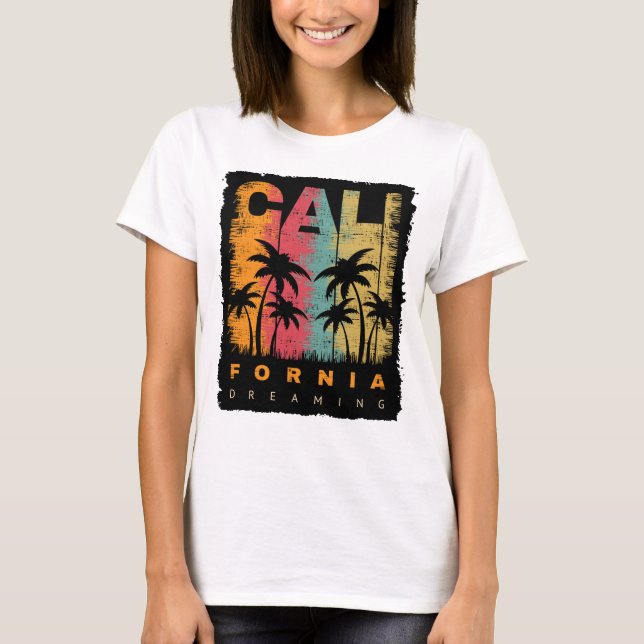 California Dreaming T Shirt (Framsida)