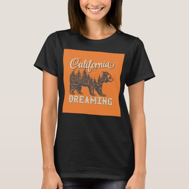 California Dreaming T Shirt (Framsida)