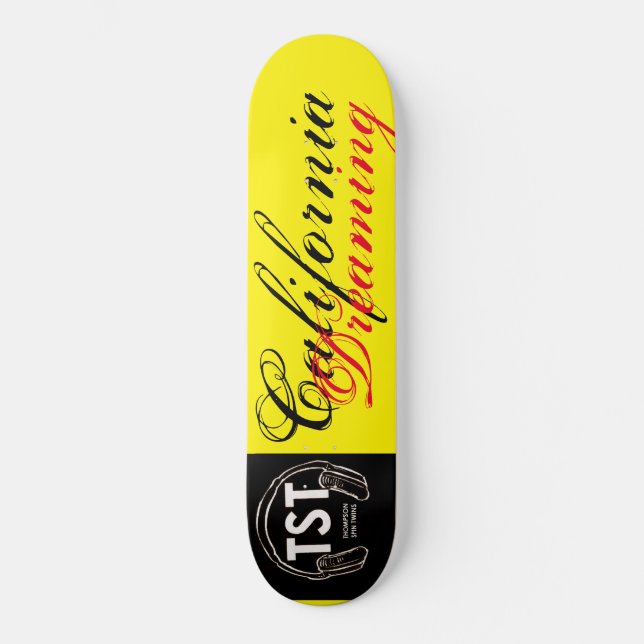 CALIFORNIA DREAMING/ TST/JMT SKATEBOARD (Framsida)