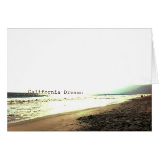 California Dreams Hälsningskort