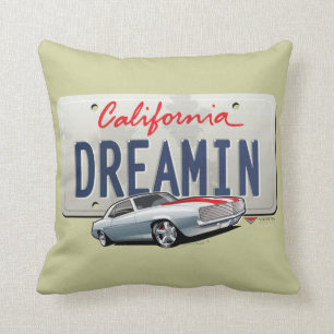 California drömmande Camaro kudde