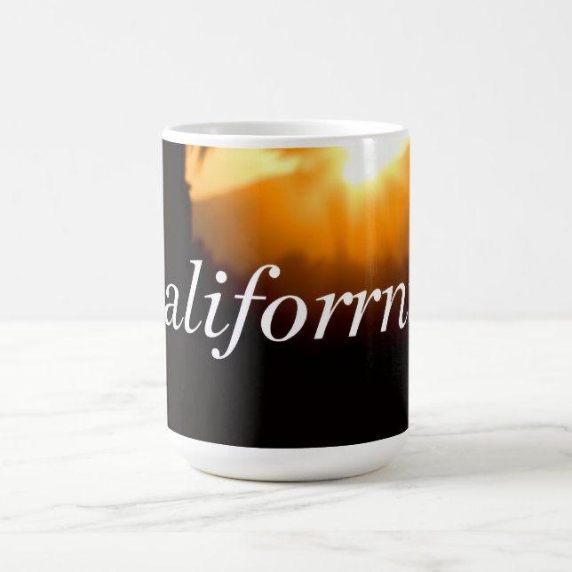 California drömmen kaffemugg (Center)
