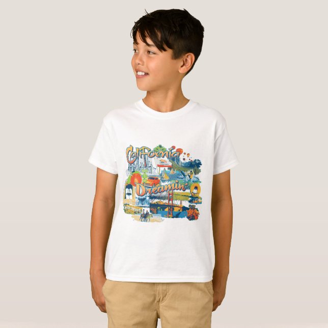 California Drömmer T-shirt (Hel framsida)