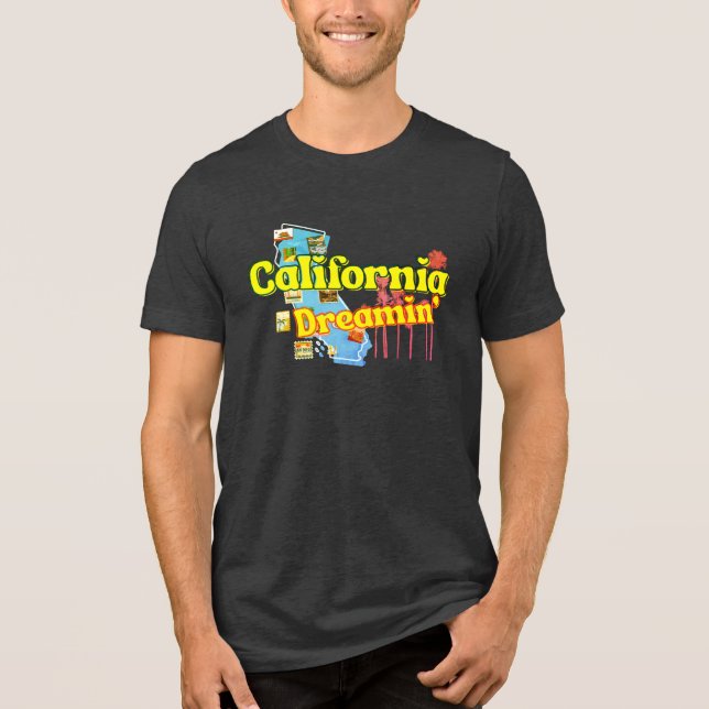 California drömmer t shirt (Framsida)