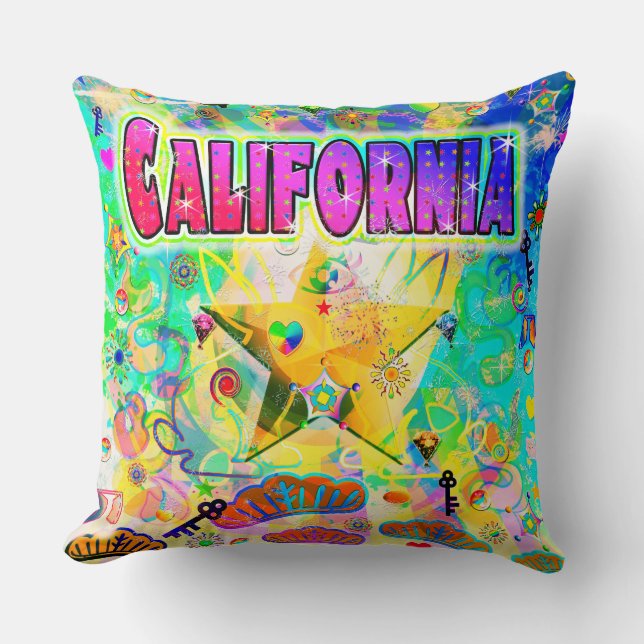 California Epoch Hour Pillow Kudde (Framsida)