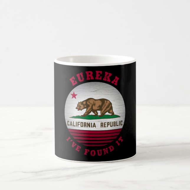 CALIFORNIA EUREKA STATLIG FLAGGA KAFFEMUGG (Center)