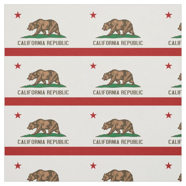 CALIFORNIA FLAGGA Flagga Tyg (Provkarta)