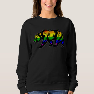 California Flagga Gay pride Bear Rainbow Cali Lgbt T Shirt