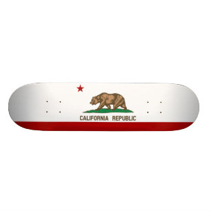 California flagga mini skateboard bräda 18,5 cm