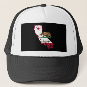 California Flagga Patriotic Keps