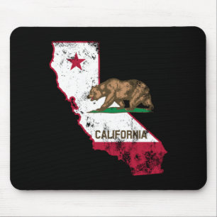 California Flagga Patriotic Musmatta