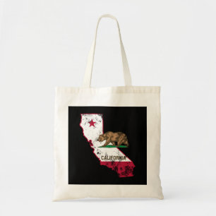 California Flagga Patriotic Tygkasse