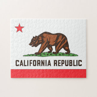 CALIFORNIA FLAGGA Puzzon Pussel