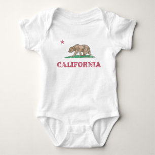 California Flagga Retro Fade Tröja