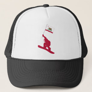 California Flagga Snowboard Keps
