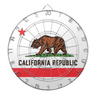 CALIFORNIA-FLAGGA styrelse Darttavla
