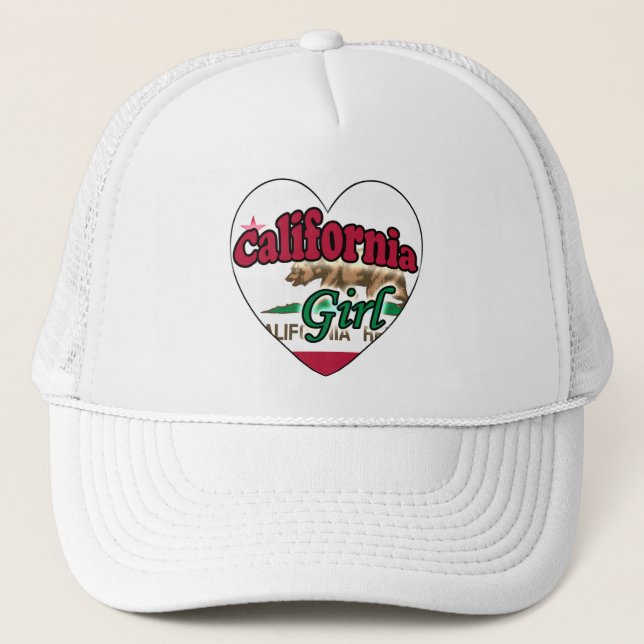 California Flicka Truckerkeps (Framsida)
