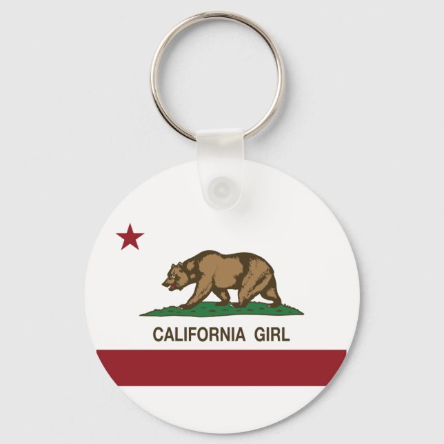 California Girl Nyckelring (Framsida)