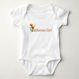 California Girl Poppies Infant Tee